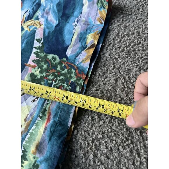 Paradise Found Hawaiian Shirt Men’s XL San Francisco California Golden Gate RARE - Picture 4 of 7